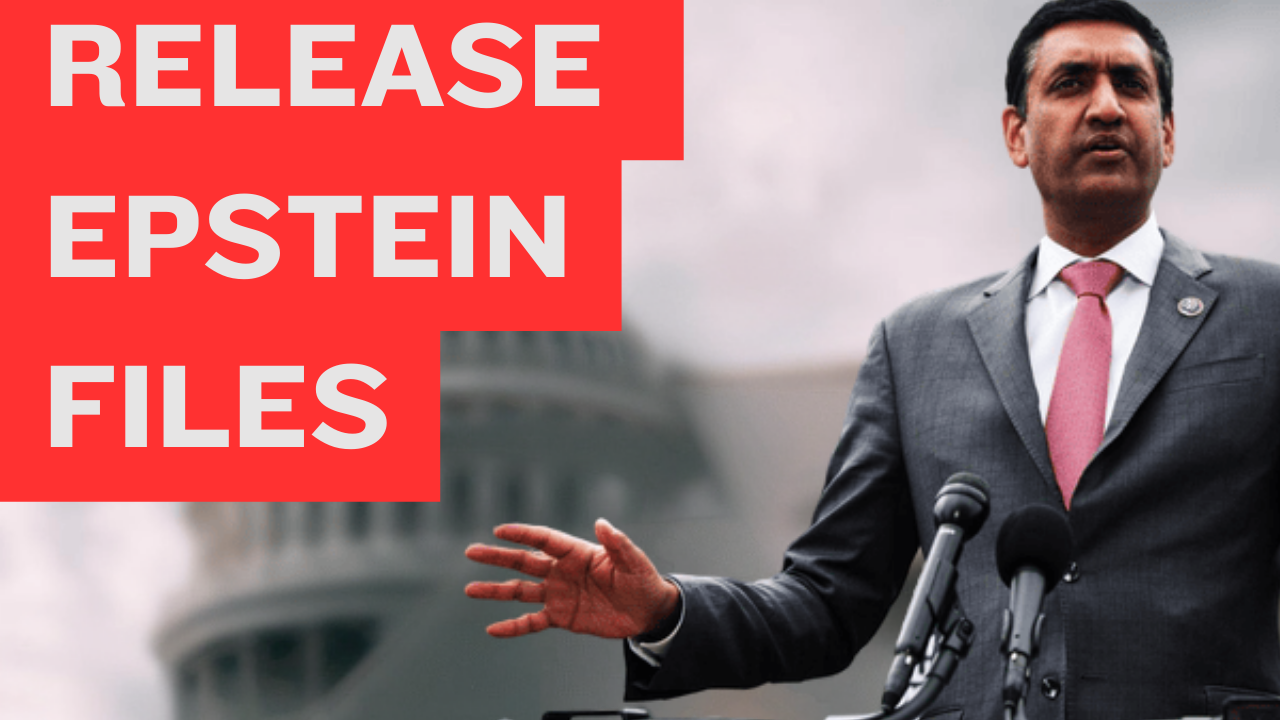 Ro Khanna joins survivors to demand full release of Epstein Files 
